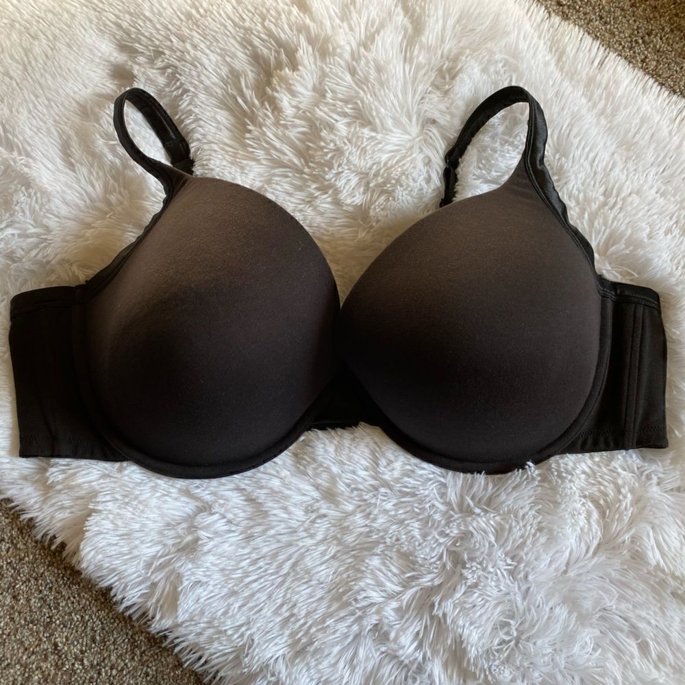 Cacique Black UnderWire Bra Size 50DD EUC‎